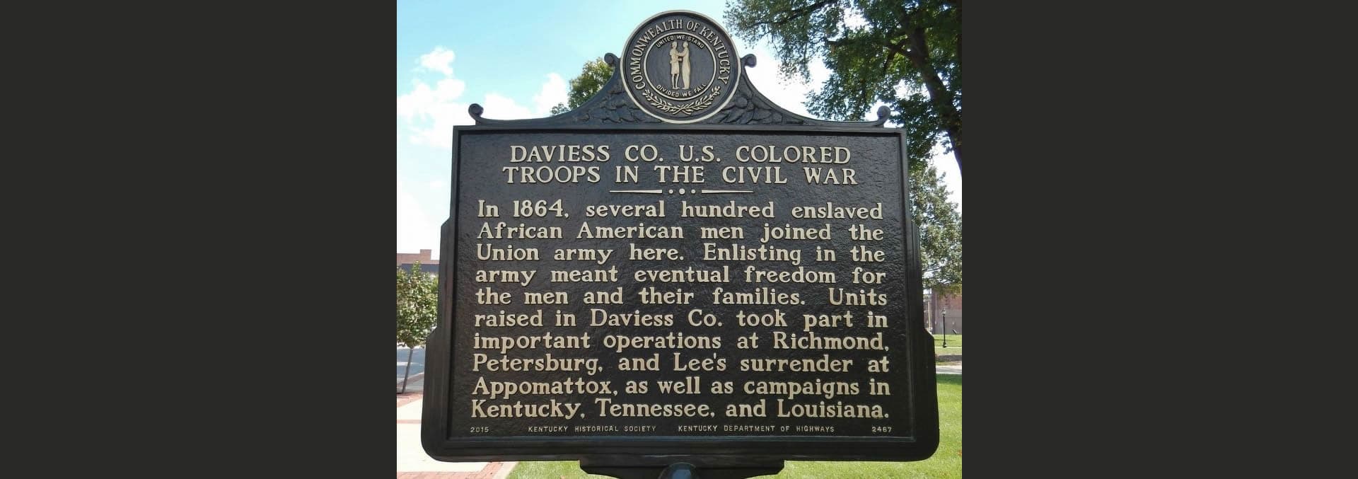 Black Kentucky Pioneers Plague